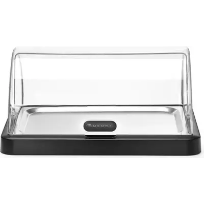 HENDI Pult chladicí s víkem Duo UNIQ, HENDI, designed by Robert Bronwasser, Černá, 460x355x220mm