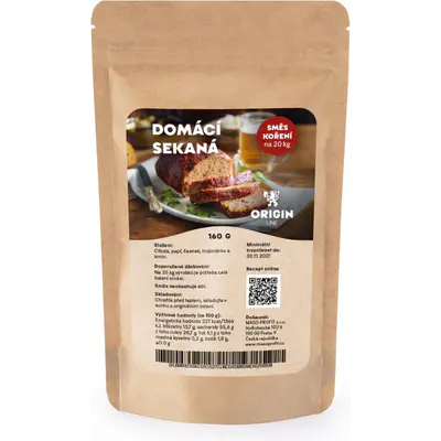 Origin Line Kořenicí směs bez soli Domácí sekaná 160 g na 20 kg díla
