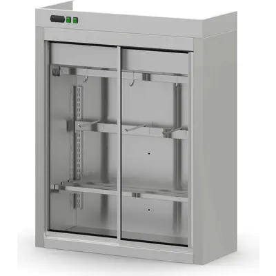 Vitrína chladicí přistěnná GENERUS S, 500x450x1300, bez agregátu, s tyčí a policemi