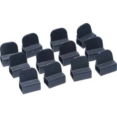 Držák cenovky - Klip černý 12 ks