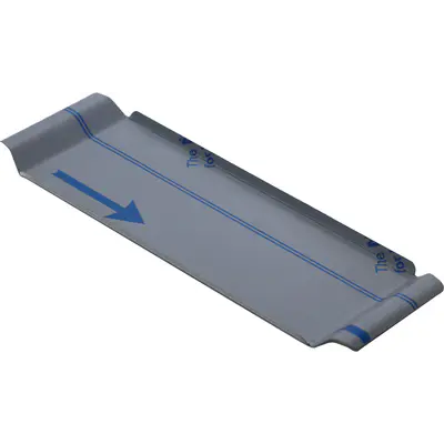 Tac ohybany nerez 450x150