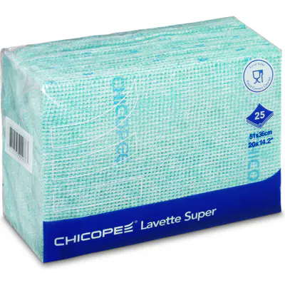Utěrka Chicopee lavette super, zelená 25ks