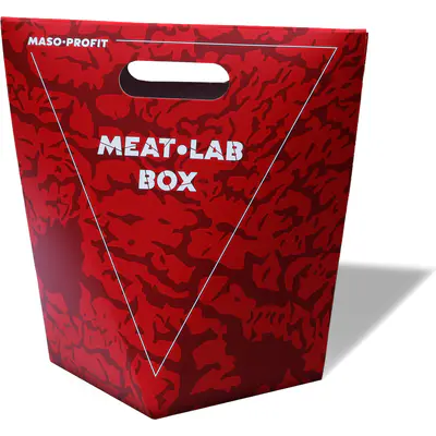 MASO-PROFIT Taška dárková papírová MEAT-LAB BOX