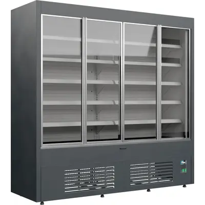 Tefcold Vitrína chladící přístěnná Varna 210/60 DUZ mini boky plné,