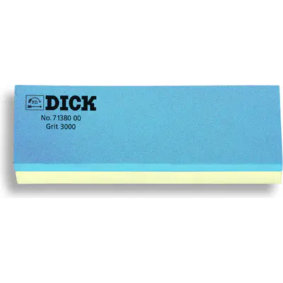 F. Dick Kámen brusný 3000/5000 s protiskluzovou podložkou a vodítkem