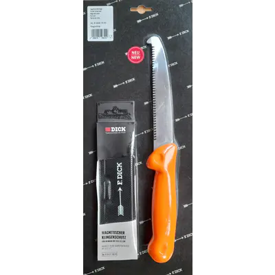 F. Dick Nůž lovecký MagicGrip 15 cm oranžový vč. pouzdra   8 2640 156-53