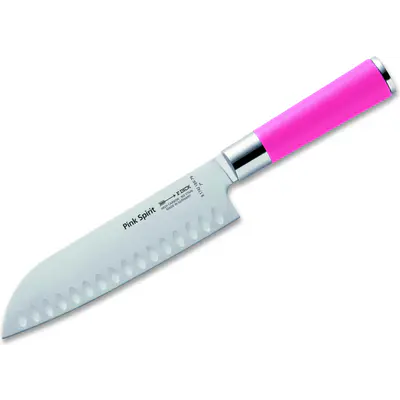 F. Dick Nůž Santoku se spec. výbrusem Pink Spirit 18 cm   8 1742 18K-79