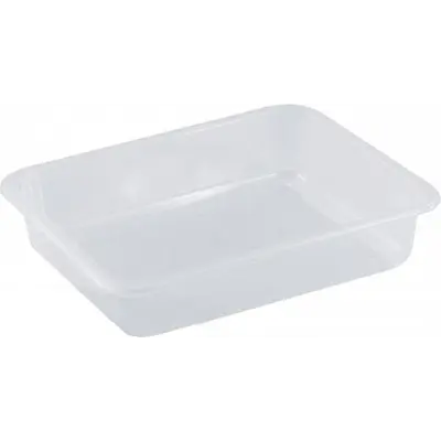 Zatavovací miska 227x178x50 1-dílná transparentní (400ks)