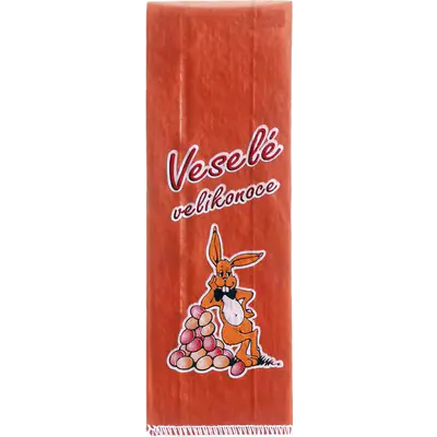 Zajíc - sáček, velikost: 80 x 250 mm, hmotnost po naplnění: 0,4 kg