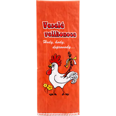 Kohout - sáček, velikost: 80 x 250 mm, hmotnost po naplnění: 0,4 kg