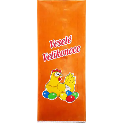 Slepice - sáček, velikost: 110 x 210 mm, hmotnost po naplnění: 0,4 kg