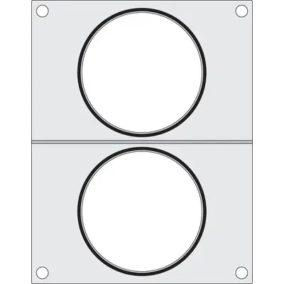 HENDI Matrice 2 polévkové misky pr. 115mm