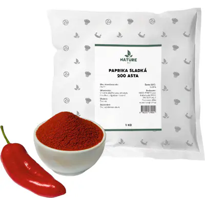 Nature line Paprika sladká 200 ASTA 1 kg