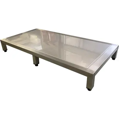 Podstavec nerezový 1200x600x160mm, 6x nožička