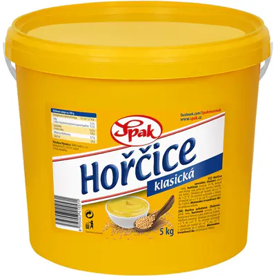 Spak Klasická hořčice 5 kg