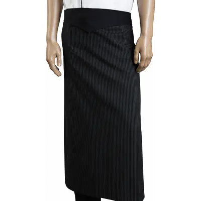 Zástěra do špičky lemovaná