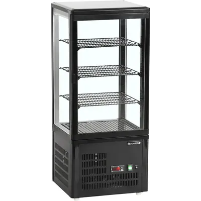 Tefcold Vitrína chadicí stolní černá UPD 80