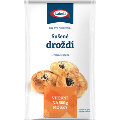 Labeta Sušené droždí 7g