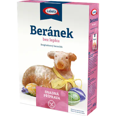 Labeta Beránek bez lepku 445g