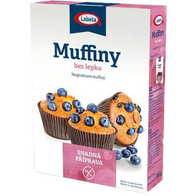 Labeta Muffiny bez lepku 445g