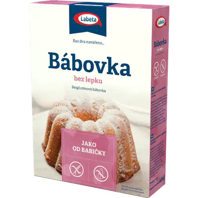 Labeta Bábovka bez lepku - směs, 400g