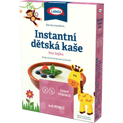 Labeta Dětská kaše instantní bez lepku 250g
