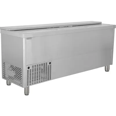 Tefcold Skříň chadicí pultová na láhve nerez BHC200X1
