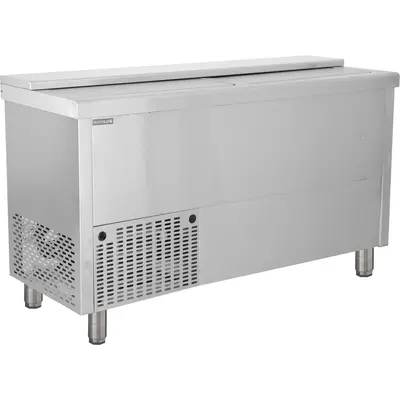 Tefcold Skříň chadicí pultová na láhve nerez BHC150X1