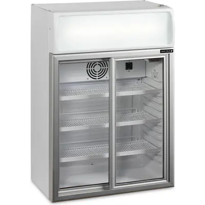Tefcold Skříň chladicí stolní  prosklené dveře FSC 100