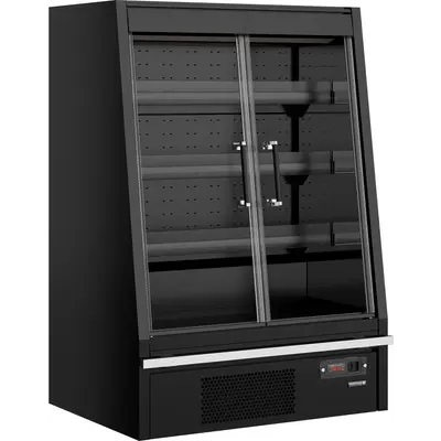 Tefcold Vitrína chladicí přístěnná kř. dveře Galaxy+ GPL10FGD Black