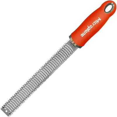 Microplane Struhadlo Zester jemné, POP, červená rukojeť