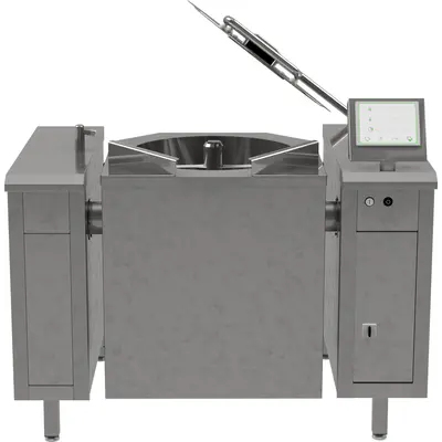 NORQi Kotel elektrický výklopný s mícháním ERGOMIX 125l BASIC