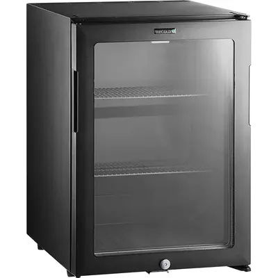 Tefcold Minibar prosklené dveře, černá TM44G-1