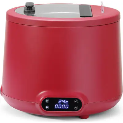 HENDI Kotlík na polévku UNIQ, 8L, Červená, 220-240V/500W