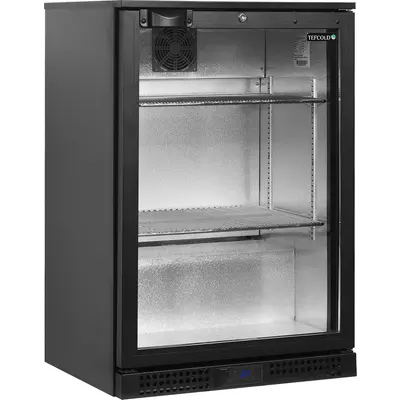 Tefcold Minibar prosklené křídlové dveře, černá BA11H