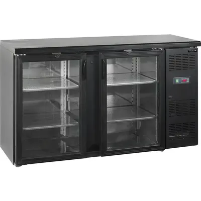 Tefcold Minibar, prosklené křídlové dveře CBC 210 G