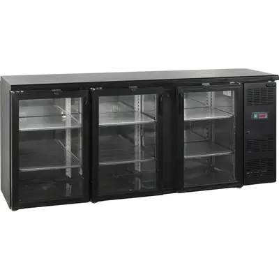Tefcold Minibar, prosklené křídlové dveře CBC 310 G