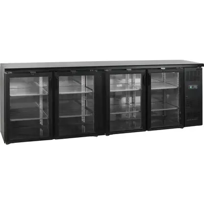 Tefcold Minibar, prosklené křídlové dveře CBC 410 G