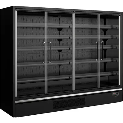 Tefcold Vitrína chladicí přístěnná, kř. dveře Galaxy+ GP26FGD Black