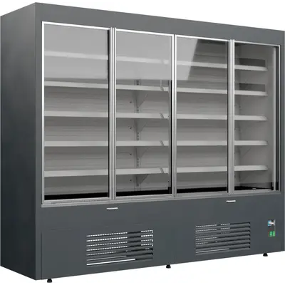 Tefcold Vitrína chladicí  přístěnná, kř. dveře Varna 250/60 DUZ mini