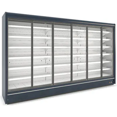 Tefcold Vitrína chladicí  přístěnná, kř. dveře York 385/70/200 DU