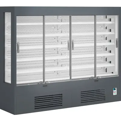 Tefcold Vitrína chladicí  přístěnná, posuv. dveře Varna 250/60 DP mini