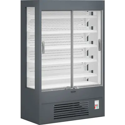 Tefcold Vitrína chladicí  přístěnná, posuv. dveře Varna 160/60 DP mini