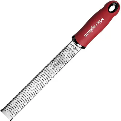 Microplane Struhadlo Zester jemné, červená rukojeť