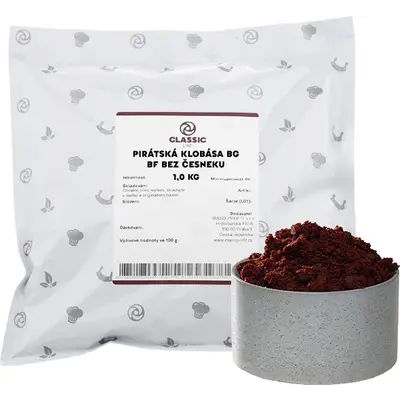 Classic line Směs kořenící - Pirátská klobása BG BF bez česneku 1Kg