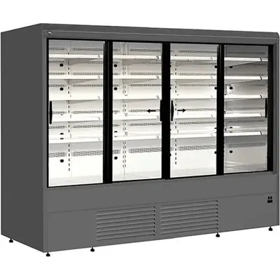 Tefcold Vitrína chladicí  přístěnná, posuv. dveře Varna 250/80 DP