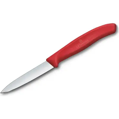 Victorinox Nůž na zeleninu 8 cm červený