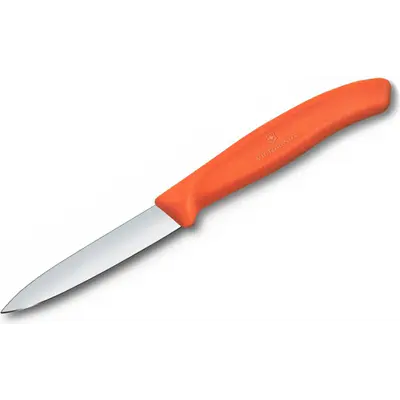 Victorinox Nůž na zeleninu 8 cm oranžový