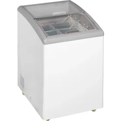 Tefcold Mraznička pultová  prosklené posuv. víko IDC152-W1