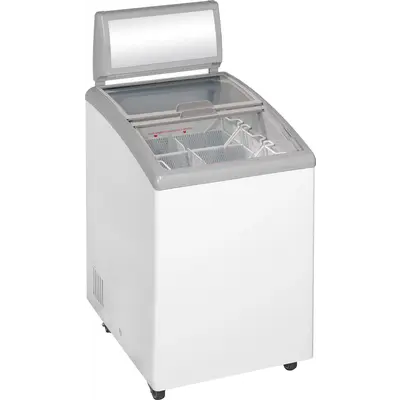 Tefcold Mraznička pultová  prosklené posuv. víko IDC152C-W1